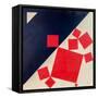 Suprematist Bachus And Ariadne After Titian-Guilherme Pontes-Framed Stretched Canvas