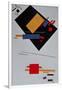 Suprematist Composition, 1915-Kasimir Malevich-Framed Giclee Print