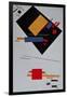 Suprematist Composition, 1915-Kasimir Malevich-Framed Giclee Print