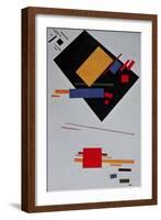 Suprematist Composition, 1915-Kasimir Malevich-Framed Giclee Print