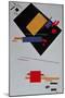 Suprematist Composition, 1915-Kasimir Malevich-Mounted Giclee Print