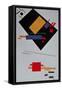 Suprematist Composition, 1915-Kasimir Malevich-Framed Stretched Canvas