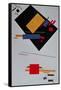 Suprematist Composition, 1915-Kasimir Malevich-Framed Stretched Canvas