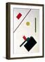 Suprematist Composition, 1915-Kasimir Malevich-Framed Giclee Print