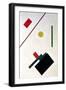 Suprematist Composition, 1915-Kasimir Malevich-Framed Giclee Print