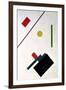 Suprematist Composition, 1915-Kasimir Malevich-Framed Giclee Print