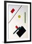 Suprematist Composition, 1915-Kasimir Malevich-Framed Giclee Print