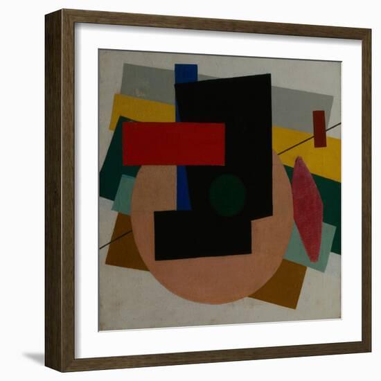 Suprematist Composition, 1916-Ivan Vassilyevich Klyun-Framed Giclee Print