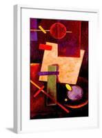 Suprematist Composition, 1916-Ivan Vasil'evich Kliun-Framed Giclee Print