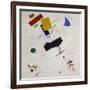 Suprematist Composition N° 56, 1916-Kasimir Malevich-Framed Giclee Print