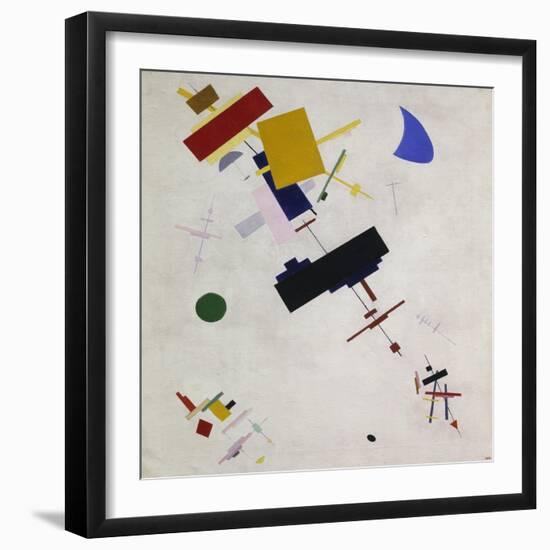 Suprematist Composition N° 56, 1916-Kasimir Malevich-Framed Giclee Print