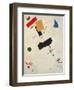 Suprematist Composition No.56, 1916-Kasimir Malevich-Framed Premium Giclee Print