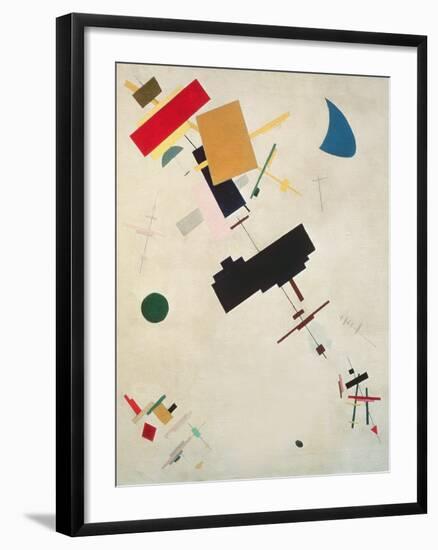 Suprematist Composition No.56, 1916-Kasimir Malevich-Framed Giclee Print