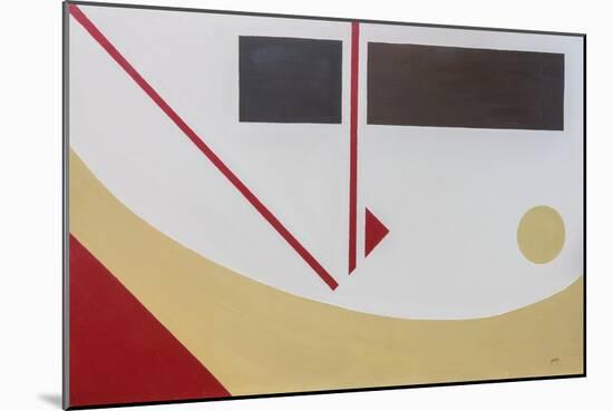 Suprematist Composition Of Urbino-Guilherme Pontes-Mounted Giclee Print