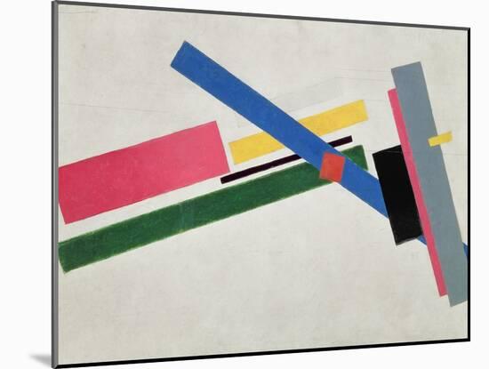 Suprematist Construction-Kasimir Malevich-Mounted Giclee Print
