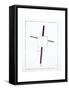 Suprematist Cross, 1920-Kasimir Malevich-Framed Stretched Canvas