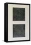 Suprematist Element: Two Squares (Oil on Canvas, 20Th Century)-Kazimir Severinovich Malevich-Framed Stretched Canvas