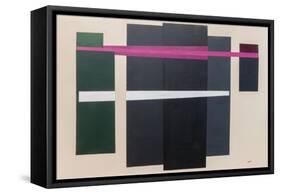 Suprematist Execution Of Maximilian-Guilherme Pontes-Framed Stretched Canvas