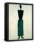 Suprematist Female Figure, 1928-32-Kasimir Malevich-Framed Stretched Canvas