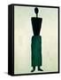 Suprematist Female Figure, 1928-32-Kasimir Malevich-Framed Stretched Canvas