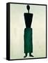 Suprematist Female Figure, 1928-32-Kasimir Malevich-Framed Stretched Canvas