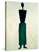 Suprematist Female Figure, 1928-32-Kasimir Malevich-Stretched Canvas