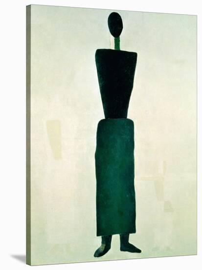 Suprematist Female Figure, 1928-32-Kasimir Malevich-Stretched Canvas