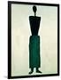 Suprematist Female Figure, 1928-32-Kasimir Malevich-Framed Giclee Print