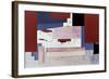 Suprematist Variations, 1919-Kazimir Malevich-Framed Giclee Print