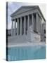 Supreme Court and Pool, Washington DC, USA-Alan Klehr-Stretched Canvas