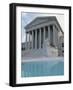 Supreme Court and Pool, Washington DC, USA-Alan Klehr-Framed Photographic Print