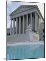 Supreme Court and Pool, Washington DC, USA-Alan Klehr-Mounted Photographic Print