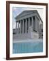 Supreme Court and Pool, Washington DC, USA-Alan Klehr-Framed Photographic Print