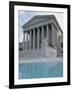 Supreme Court and Pool, Washington DC, USA-Alan Klehr-Framed Photographic Print