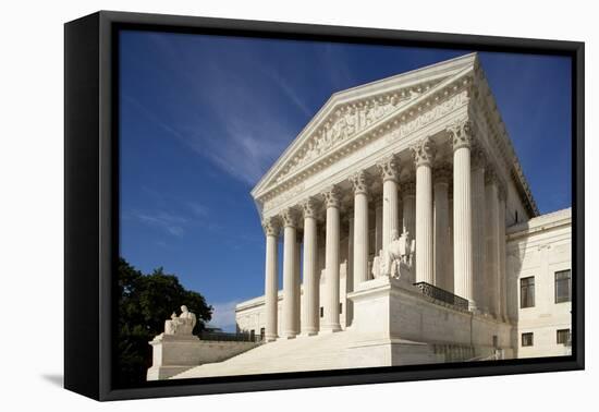 Supreme Court Building in Washington, Dc-Paul Souders-Framed Stretched Canvas