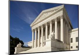 Supreme Court Building in Washington, Dc-Paul Souders-Mounted Photographic Print