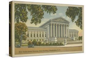 Supreme Court Building, Wash, D.C.-null-Stretched Canvas