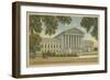 Supreme Court Building, Wash, D.C.-null-Framed Art Print