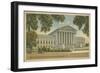 Supreme Court Building, Wash, D.C.-null-Framed Art Print