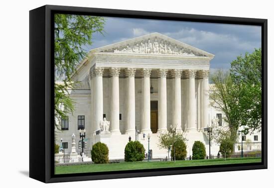 Supreme Court Building, Washington D.C. United States of America-Orhan-Framed Stretched Canvas