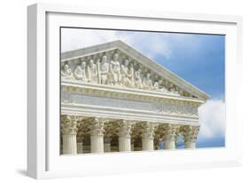 Supreme Court Building, Washington D.C. United States of America-Orhan-Framed Photographic Print
