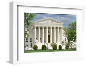 Supreme Court Building, Washington D.C. United States of America-Orhan-Framed Photographic Print