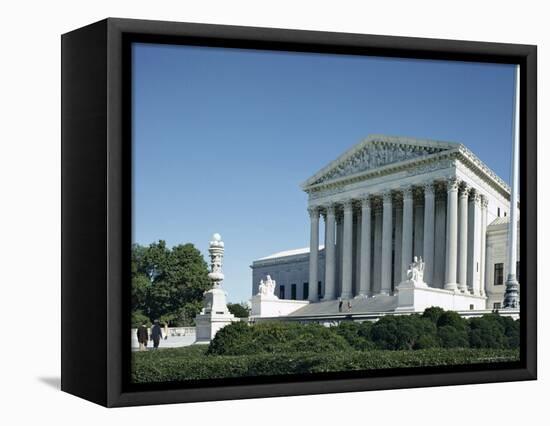 Supreme Court Building, Washington D.C., USA-Ursula Gahwiler-Framed Stretched Canvas