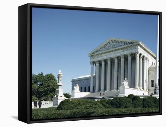 Supreme Court Building, Washington D.C., USA-Ursula Gahwiler-Framed Stretched Canvas