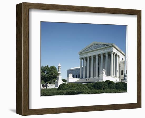 Supreme Court Building, Washington D.C., USA-Ursula Gahwiler-Framed Photographic Print