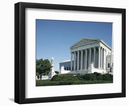 Supreme Court Building, Washington D.C., USA-Ursula Gahwiler-Framed Photographic Print