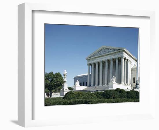 Supreme Court Building, Washington D.C., USA-Ursula Gahwiler-Framed Photographic Print