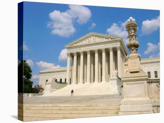 Supreme Court Building, Washington DC, USA-Lisa S^ Engelbrecht-Stretched Canvas