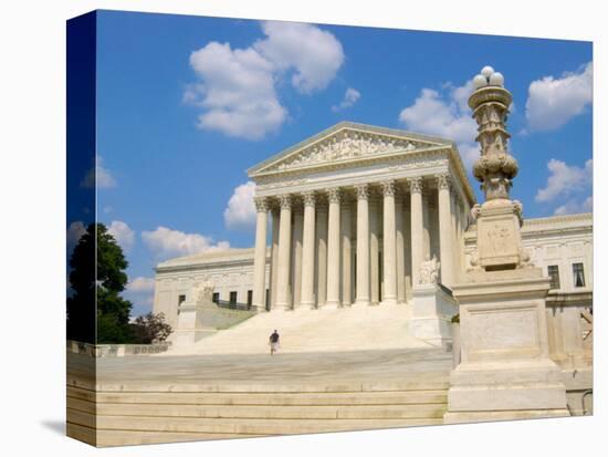 Supreme Court Building, Washington DC, USA-Lisa S^ Engelbrecht-Stretched Canvas