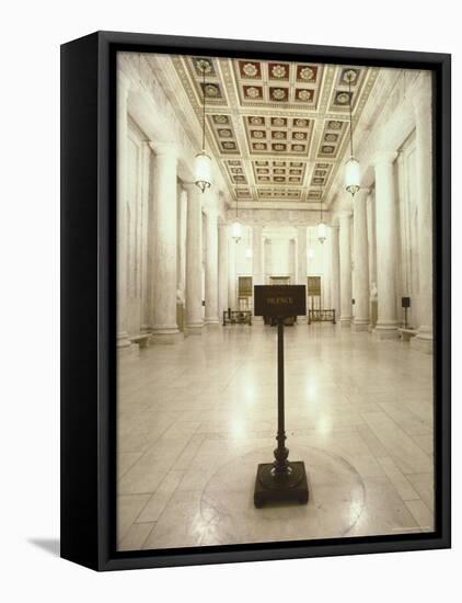 Supreme Court Building-Ted Thai-Framed Stretched Canvas